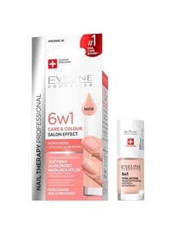 Nail Therapy Professional 6in1 Care & Color balsamo per unghie donante colore Nude 5ml