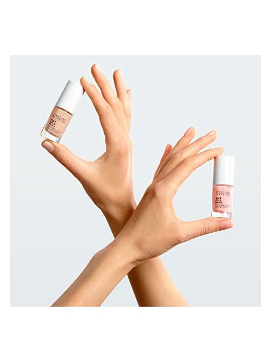 Nail Therapy Professional 6in1 Care & Color balsamo per unghie donante colore Shimmer Pink 5ml