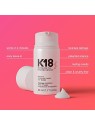 K18 Leave-In Molecular Repair Hair Mask cura dei capelli senza risciacquo per capelli molto secchi e danneggiati 50ml donna K18 
