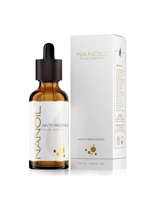 Nanoil Siero Viso AntiRossore Siero illuminante contro gli arrossamenti donna 50ml