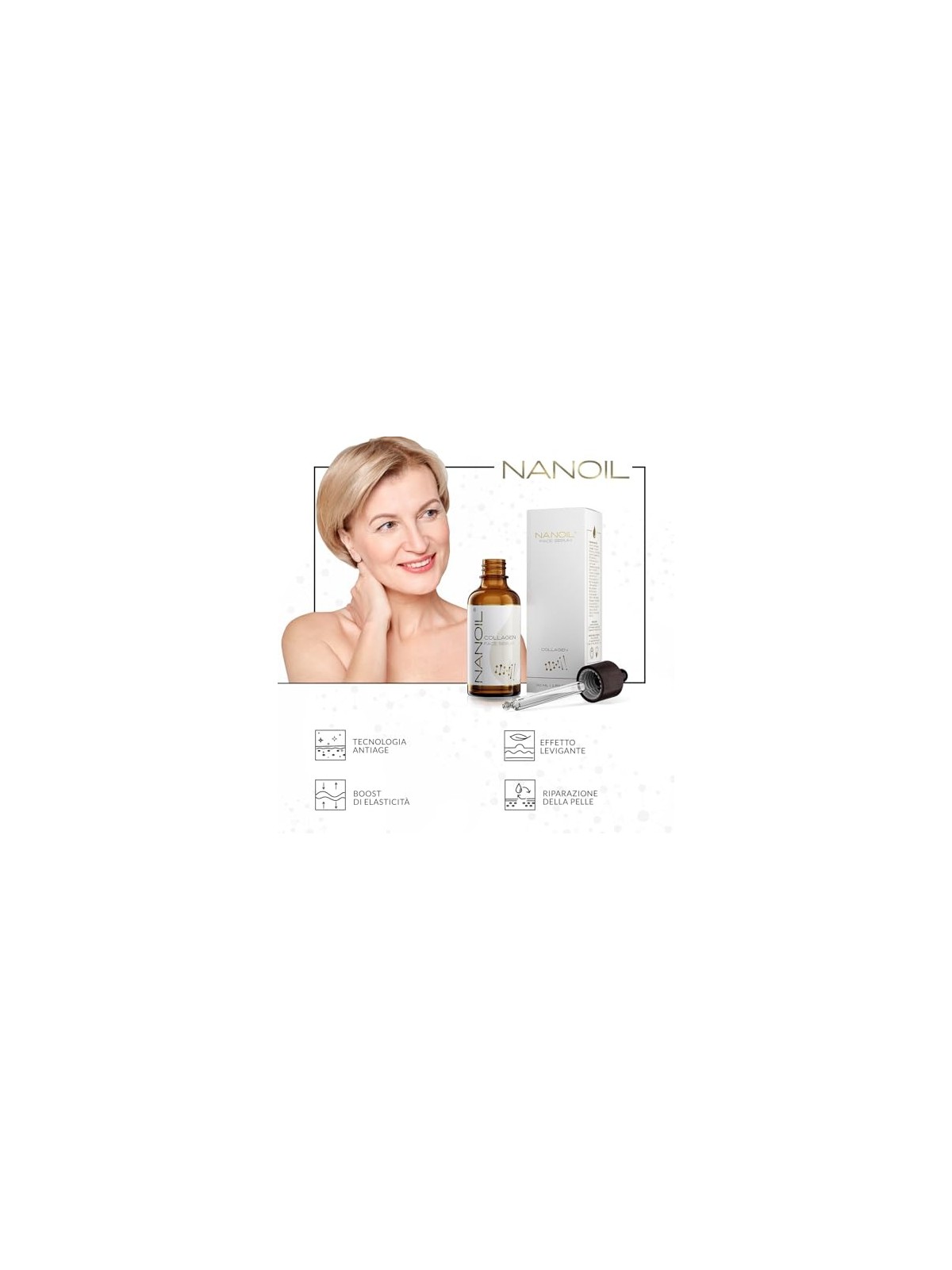 Siero viso al collagene per pelli mature 50ml