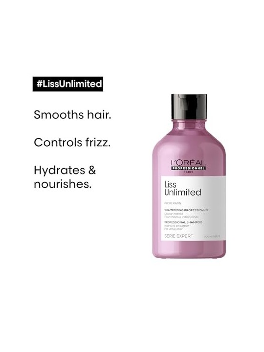 Shampoo Liss Unlimited per capelli indisciplinati 300ml