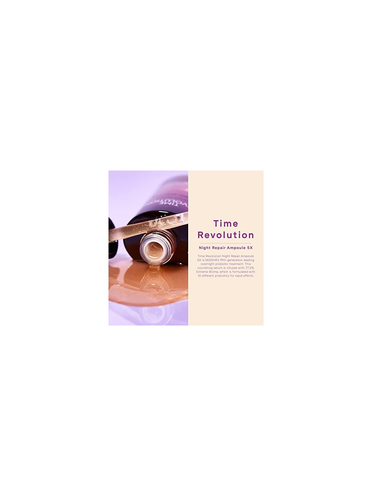 Missha Time Revolution Night Repair Ampoule