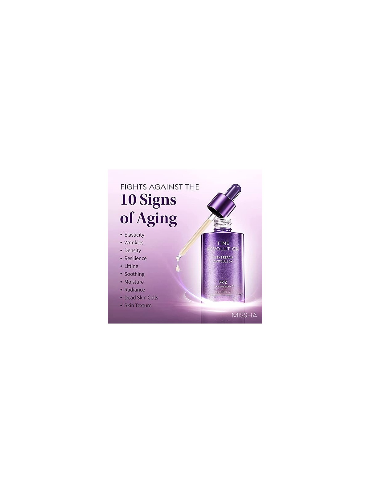 Missha Time Revolution Night Repair Ampoule