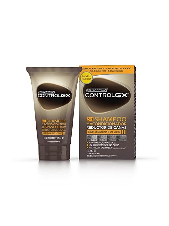 Shampoo Riduttore di Grigi con Balsamo 118ml Uomo