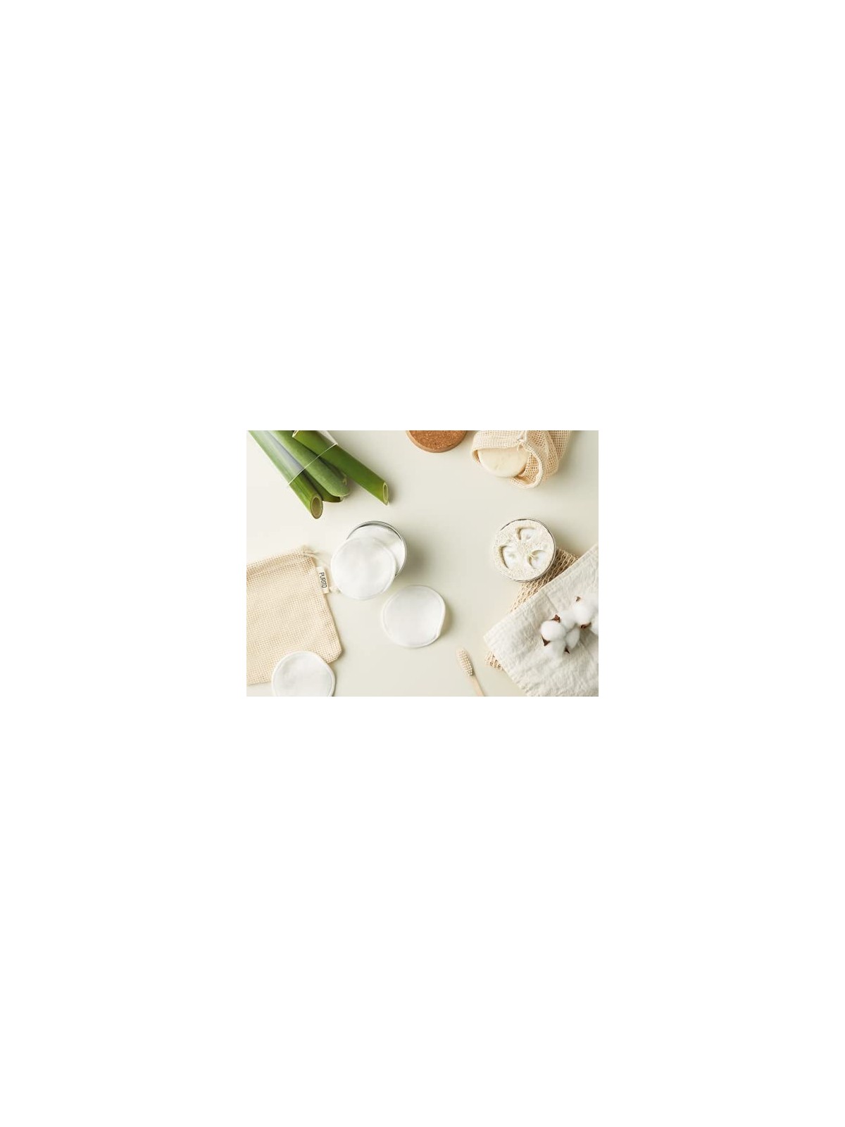 Purito Reusable Cotton Green Discs 10 pcs Women