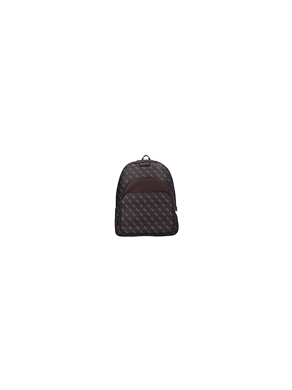 Guess Vezzola Zaino in Pelle Marrone Compartimento per Laptop hmvezl p1105 38 x 33 x 10 cm donna