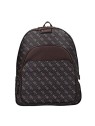Guess Vezzola Zaino in Pelle Marrone Compartimento per Laptop hmvezl p1105 38 x 33 x 10 cm donna