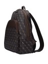 Guess Vezzola Zaino in Pelle Marrone Compartimento per Laptop hmvezl p1105 38 x 33 x 10 cm donna