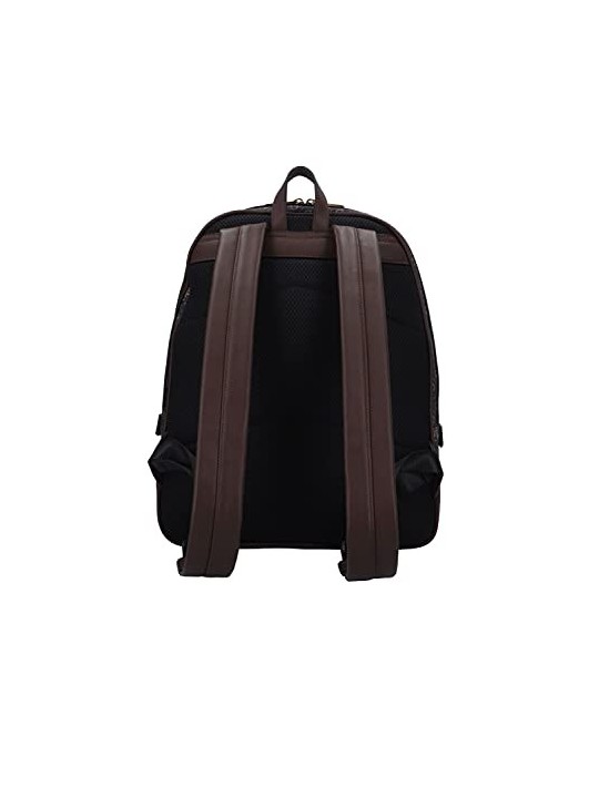 Guess Vezzola Zaino in Pelle Marrone Compartimento per Laptop hmvezl p1105 38 x 33 x 10 cm donna