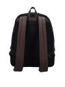 Guess Vezzola Zaino in Pelle Marrone Compartimento per Laptop hmvezl p1105 38 x 33 x 10 cm donna