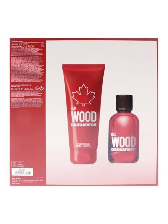 Dsquared2 Red Wood EDT 100ml BL 150ml per donna