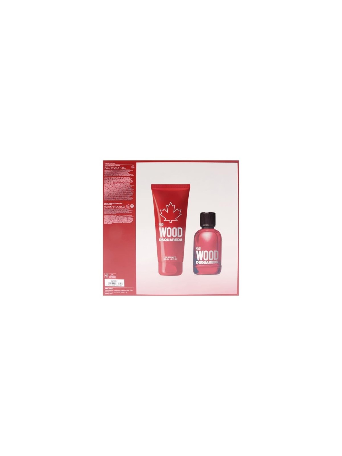 Dsquared2 Red Wood EDT 100ml BL 150ml per donna