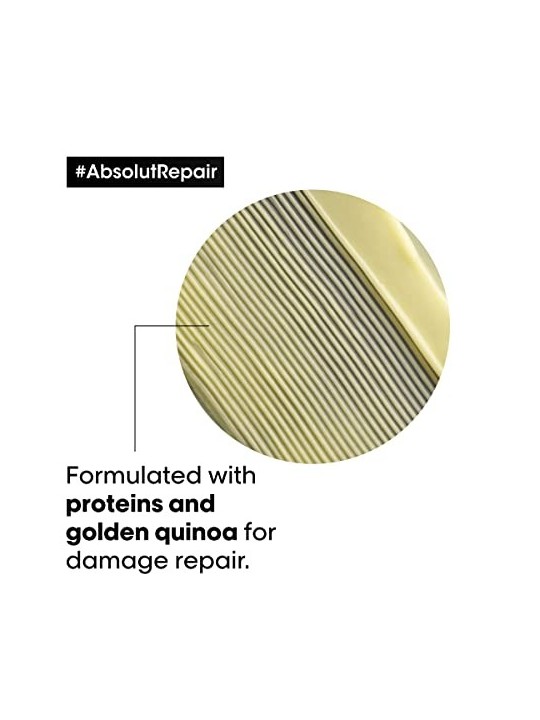 LOrï¿½ï¿½al Professionnel Serie Expert Absolut Repair Gold Quinoa Protein Golden Masque donna 250ml