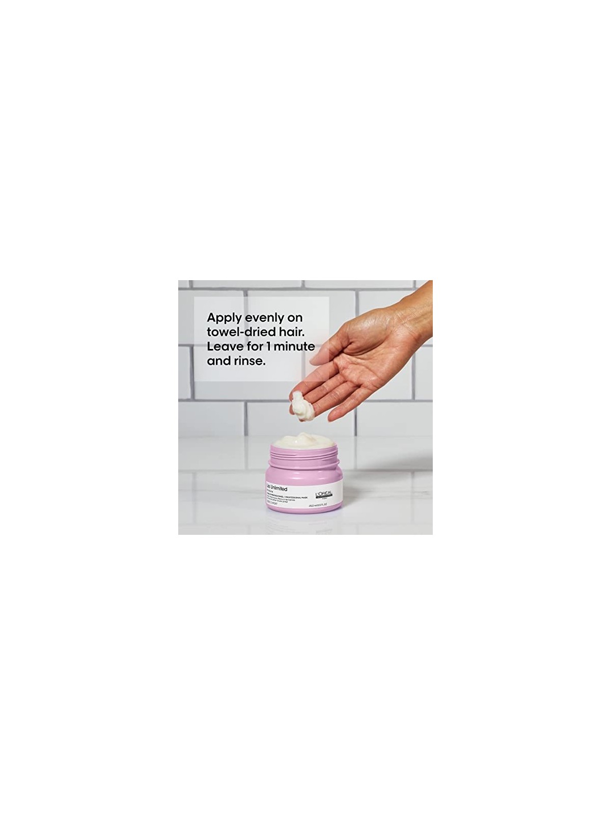 Maschera Liss Unlimited per capelli ribelli 250ml
