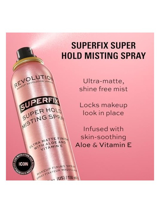 Revolution Make Up SUPERFIX Spray Nebulizzante Super Resistente 150ml Unisex