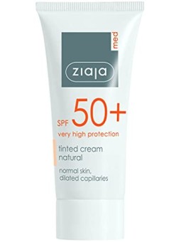 Ziaja Crema Colorata SPF 50 tonalit naturale donna 50ml