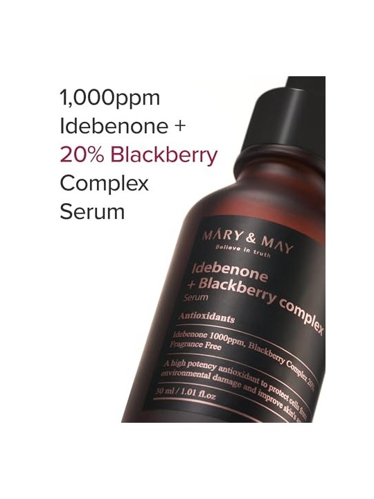 Siero viso levigante Idebenone Blackberry Complex 30ml