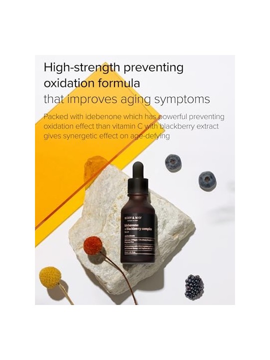 Siero viso levigante Idebenone Blackberry Complex 30ml