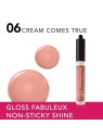 Bourjois Gloss Fabuleux Lucidalabbra 35 ml donna 06 Cream Comes True