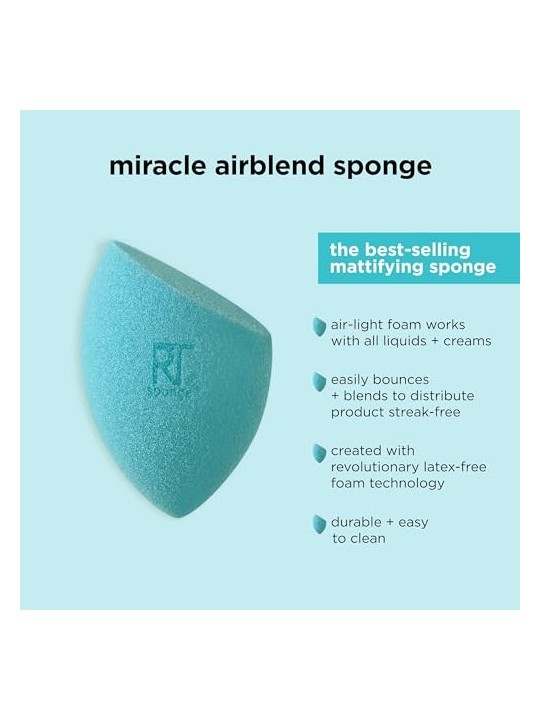 Real Techniques Spugna Miracolosa Airblend donna 1 unit