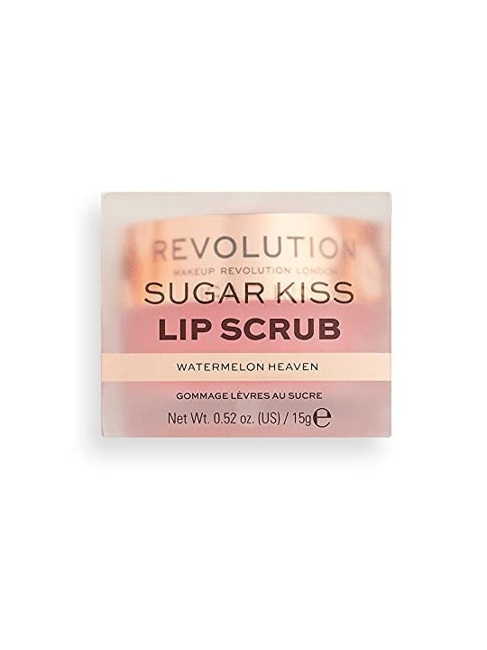 Makeup Revolution Zucchero Bacio Scrub Labbra Peeling 15 g Cielo dAnguria donna Makeup Revolution www.essenzetotalstyle.com 