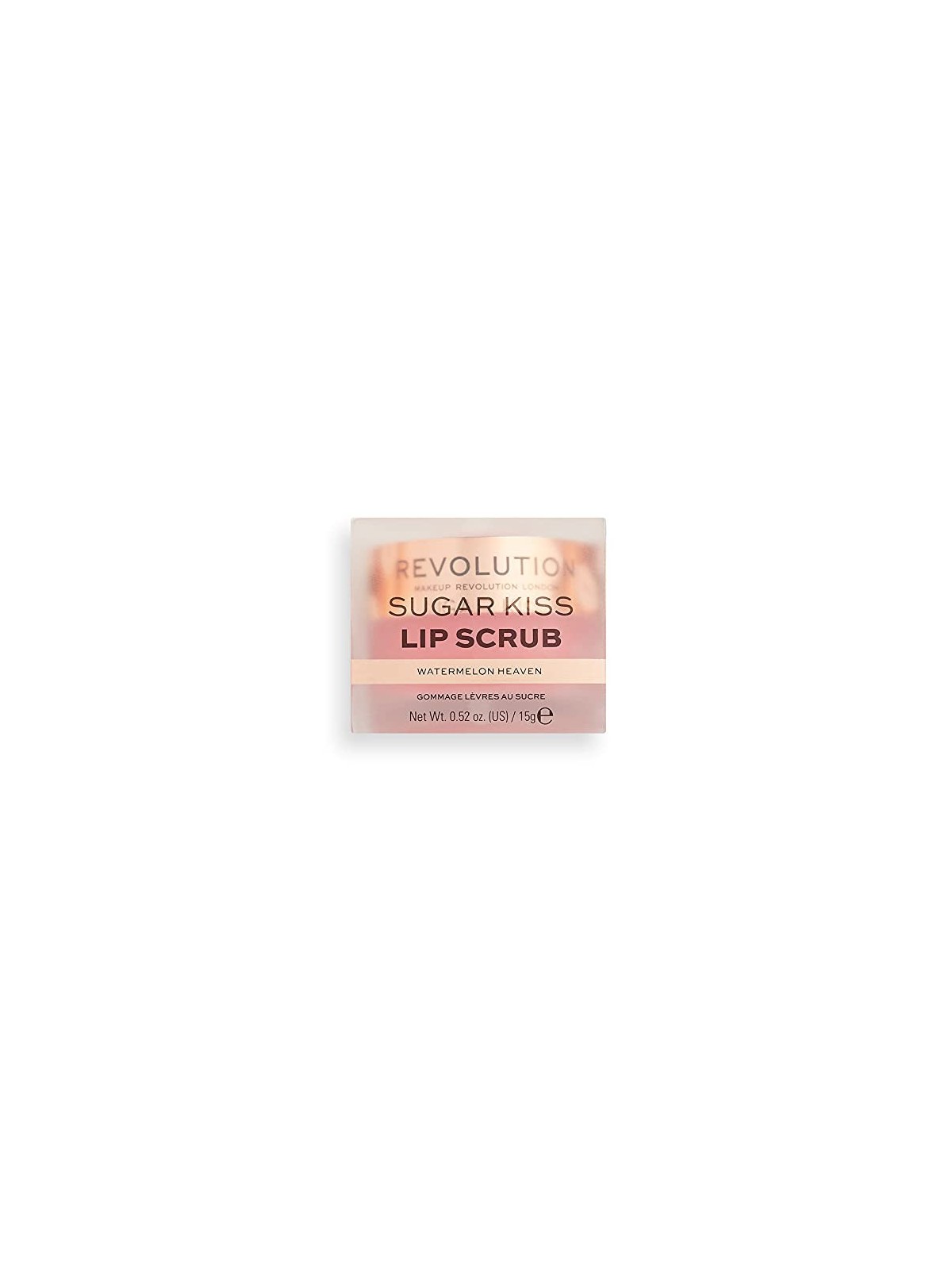 Makeup Revolution Zucchero Bacio Scrub Labbra Peeling 15 g Cielo dAnguria donna Makeup Revolution www.essenzetotalstyle.com 