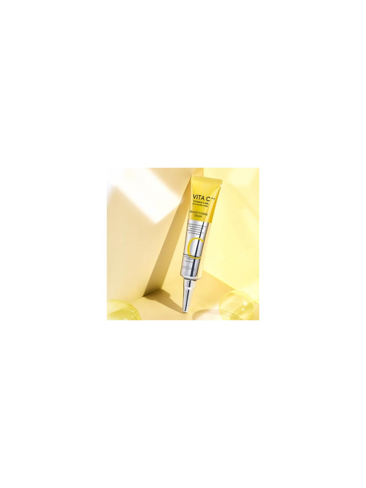 Crema tonificante Missha ERASER TONING 30ml: per una pelle impeccabile