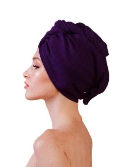 Turbante per capelli Dry It Up Nero