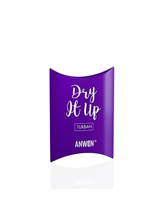 Turbante per capelli Dry It Up Nero