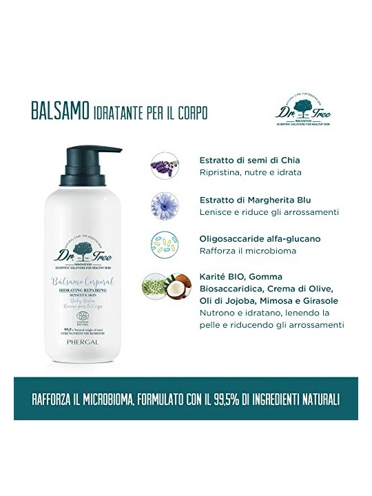 Balsamo Corpo Riparatore Idratante 400ml