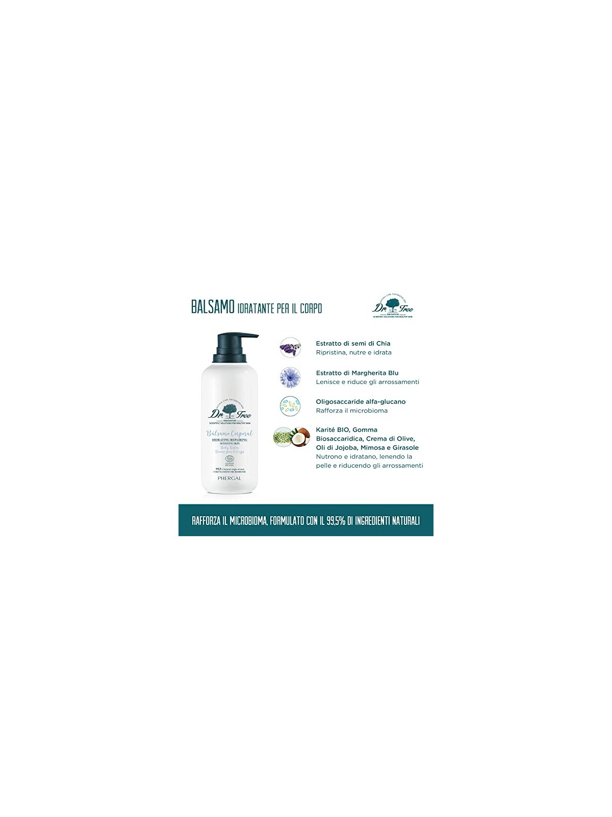 Balsamo Corpo Riparatore Idratante 400ml