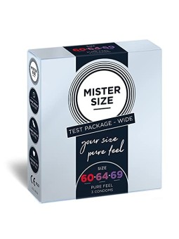 Preservativi MISTER SIZE 60mm 64mm 69mm 3 pz