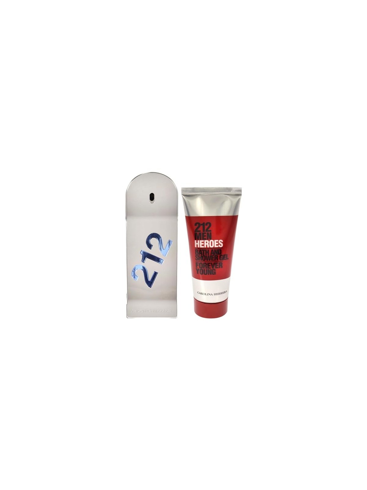 Carolina Herrera 212 Men Heroes Gift Set 90ml EDT  100ml Shower Gel