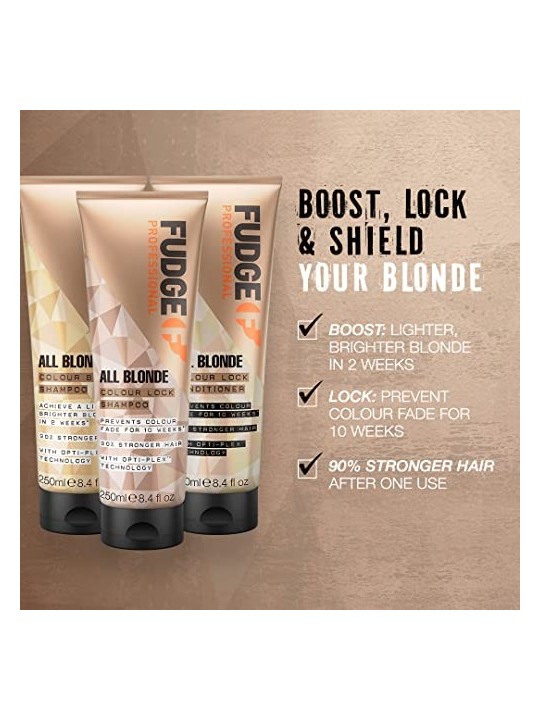 Fudge All Blonde Color Lock Shampoo 250ml