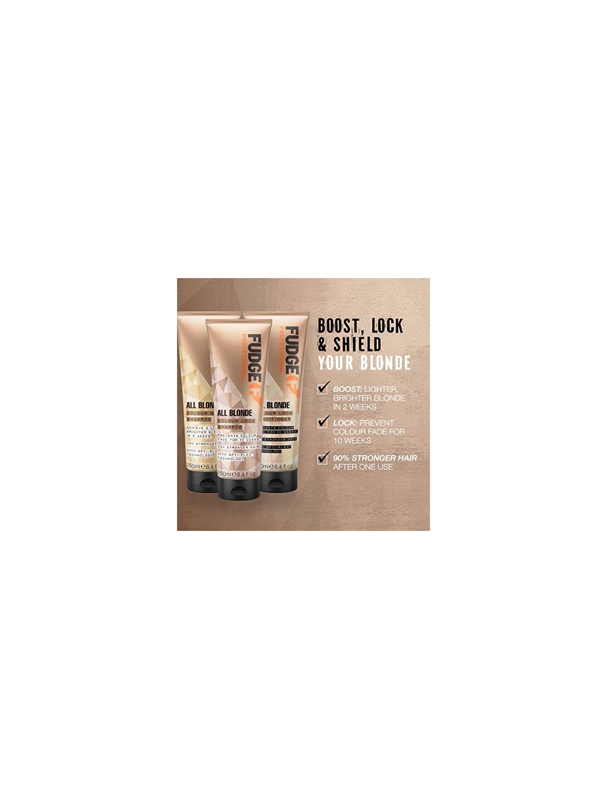 Fudge All Blonde Color Lock Shampoo 250ml