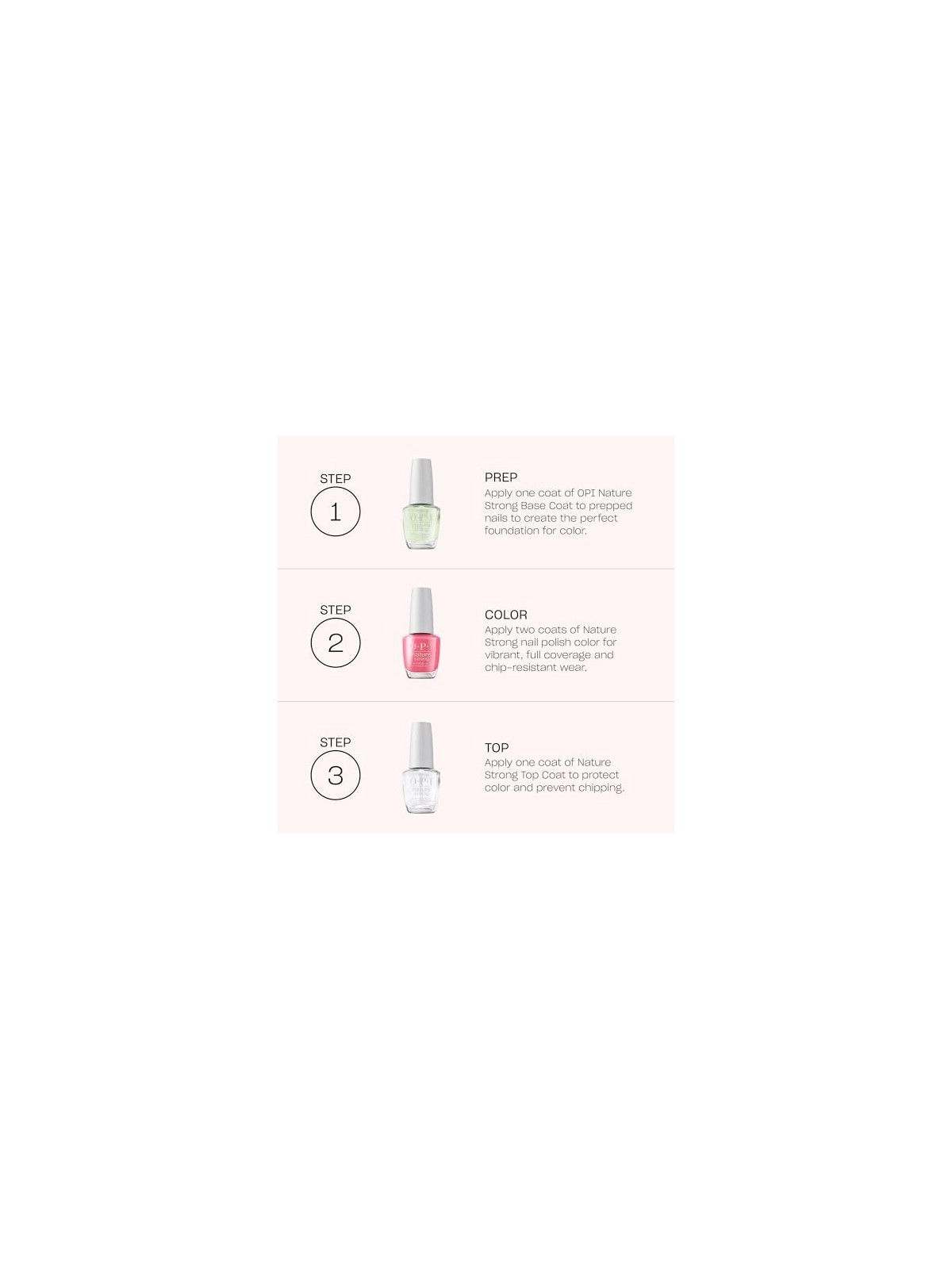 OPI Nature Strong Top Coat per unghie resistenti