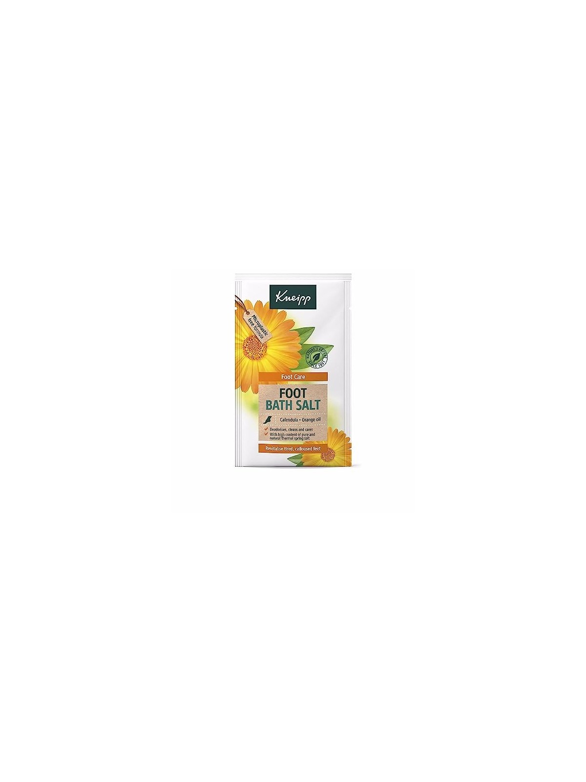 Kneipp Sale da bagno sui piedi Calendula e Rosmarino