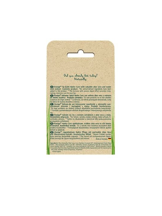 Kneipp Balsamo per labbra Aloe Vera Balsamo labbra donna