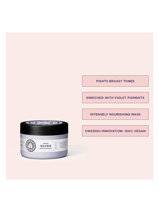 Maria Nila Sheer Silver Hair Mask unisex 250ml Sulphate & Paraben Free