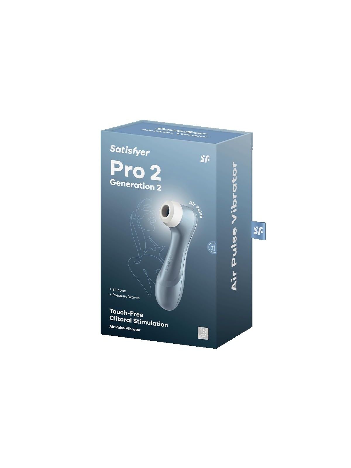 SATISFYER Pro 2 stimolatore daria blu 1un donna