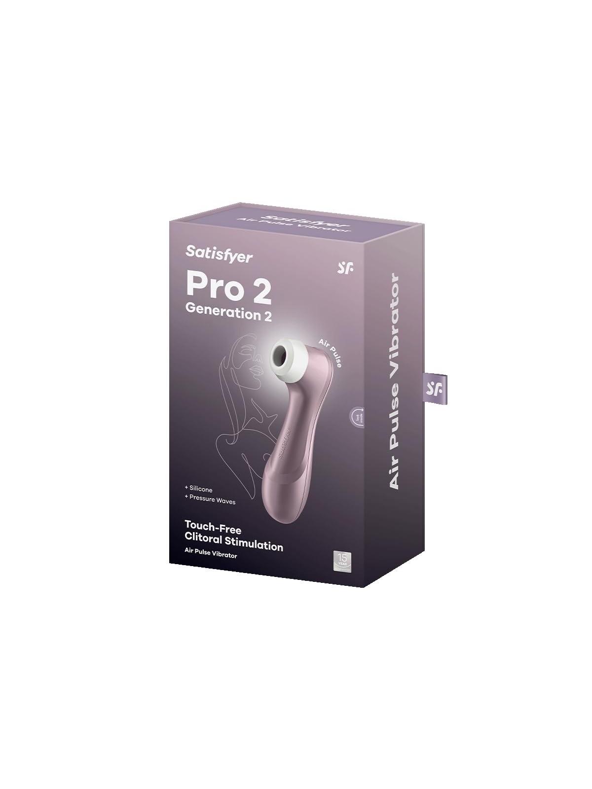 SATISFYER Pro 2 vibratore ad aria viola 1un donna