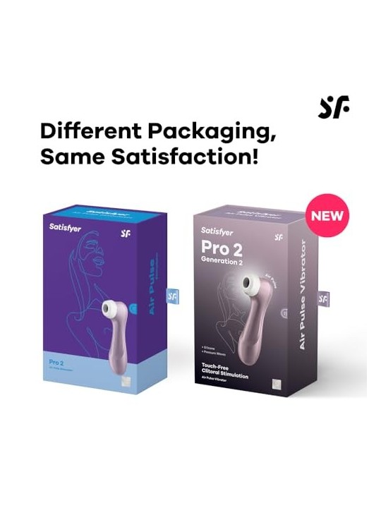 SATISFYER Pro 2 vibratore ad aria viola 1un donna