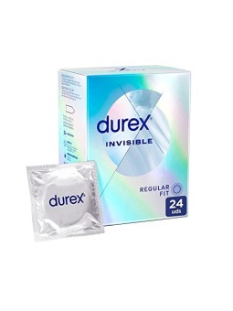Durex INVISIBLE preservativi extra sensibili 24 unit uomo