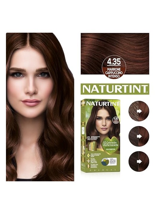 Naturtint 4.35 Marrone Cappuccino Intenso 170ml