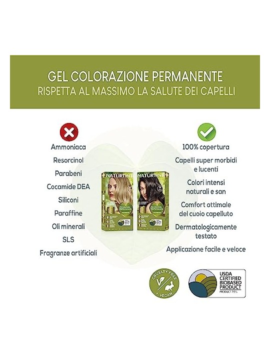 Naturtint 4.35 Marrone Cappuccino Intenso 170ml