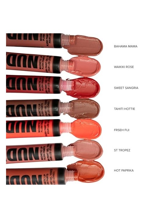 Rossetto Liquido Nudestix Magnetic Lip Plush Paints Saint Tropez Donna