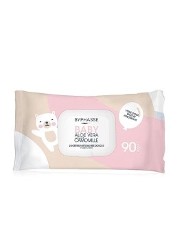 Byphasse SALVIETTE DETERGENTI PER BAMBINO aloe vera e estratto di camomilla 90 unit unisex