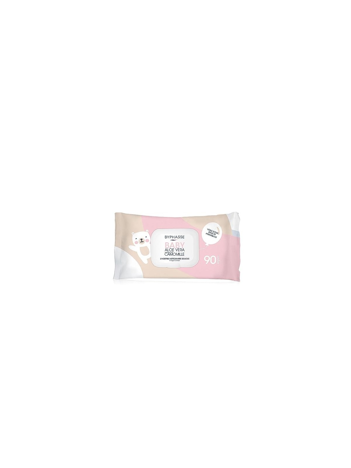 Byphasse SALVIETTE DETERGENTI PER BAMBINO aloe vera e estratto di camomilla 90 unit unisex
