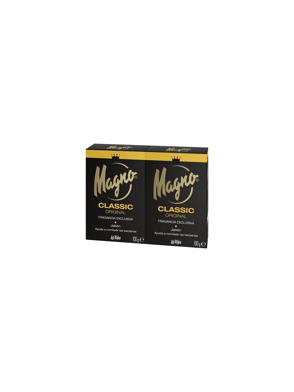 Set di 2 saponette Magno JABï¿½ï¿½N MANOS CLASSIC 100 gr unisex
